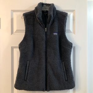 Patagonia fleece vest, cozy soft and new.